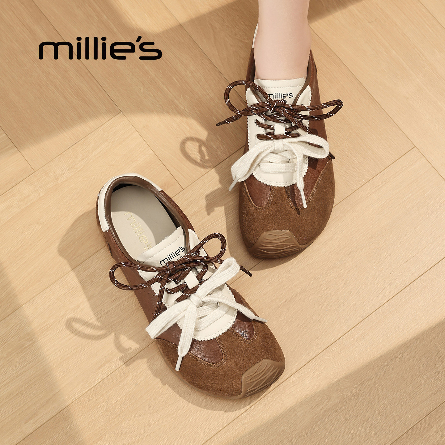 MILLIE'S/妙丽运动休闲阿甘鞋
