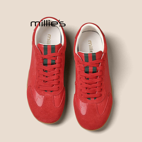 MILLIE'S/妙丽运动平底阿甘鞋