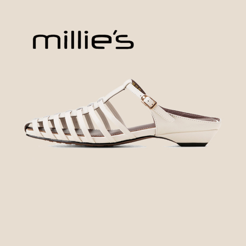 MILLIE'S/妙丽休闲罗马凉鞋女