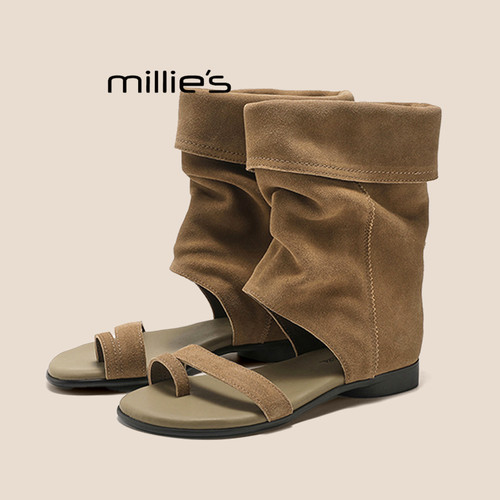 MILLIE'S/妙丽辣妹风百搭凉靴