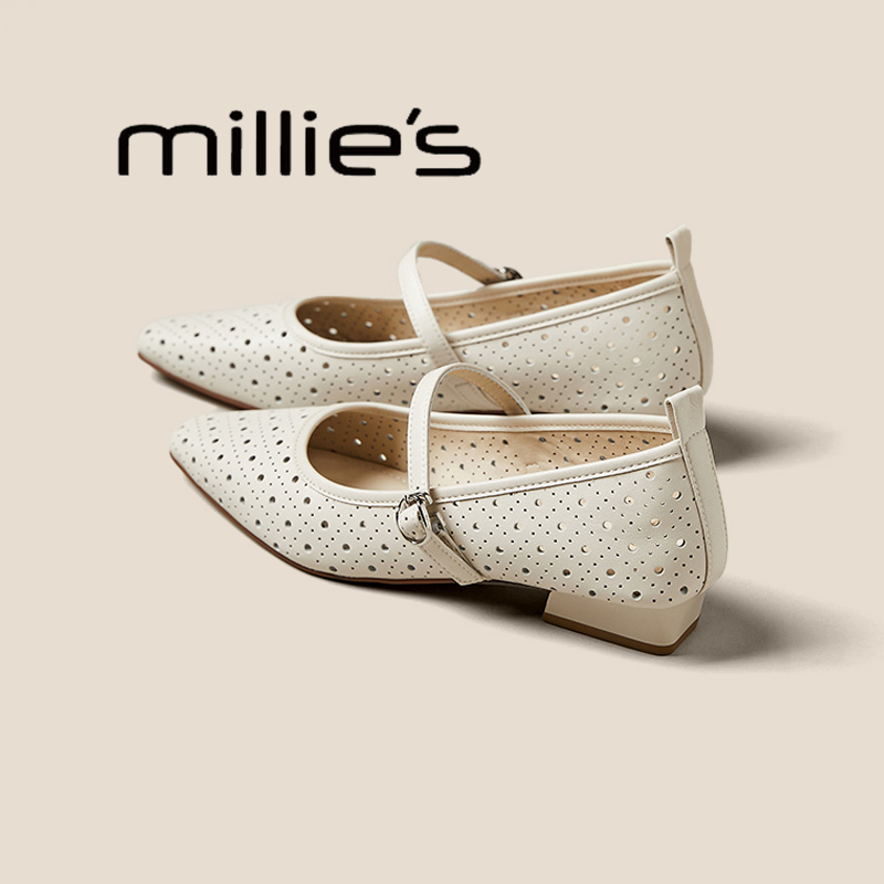 MILLIE'S/妙丽法式单鞋婚鞋