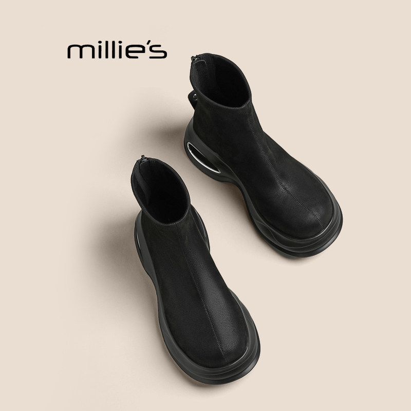 MILLIE'S/妙丽巨好穿短筒瘦瘦靴