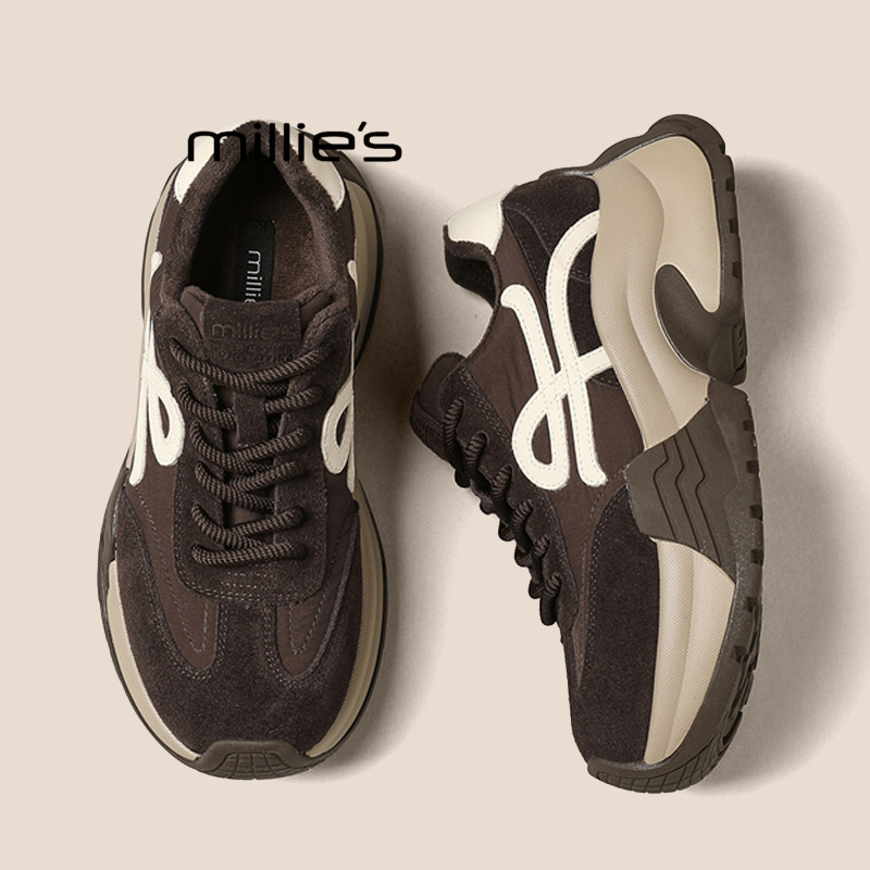 MILLIE'S/妙丽冬季新款老爹鞋