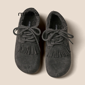 加绒棉鞋 MILLIE 冬Z 时尚 百搭厚底流苏软底豆豆鞋 妙丽保暖勃肯鞋