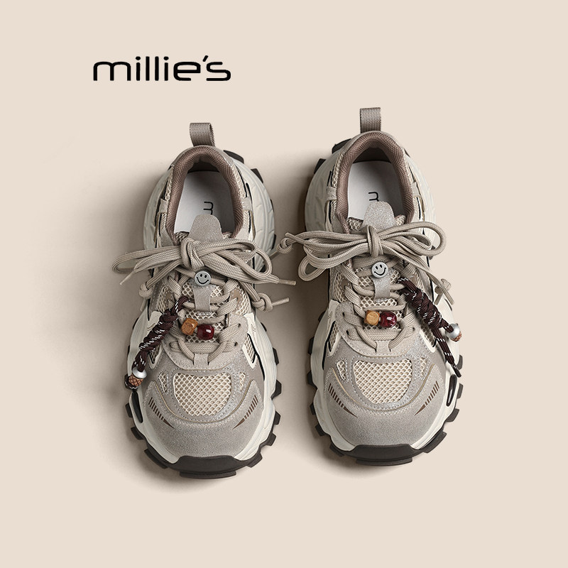 MILLIE'S/妙丽厚底秋新款巨好看
