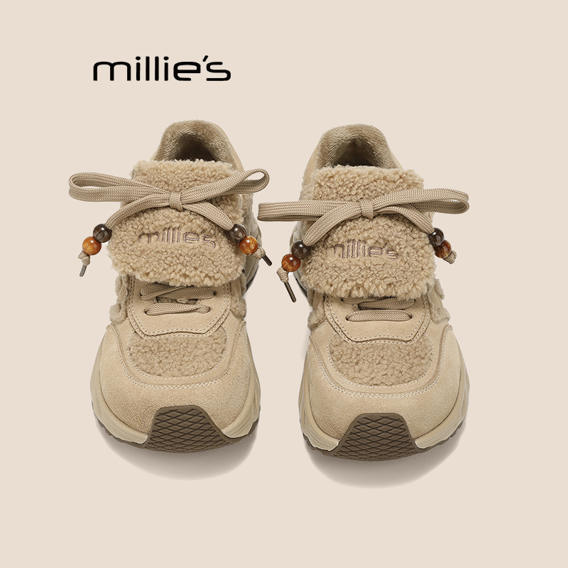 妙丽真皮复古老爹鞋巨好看