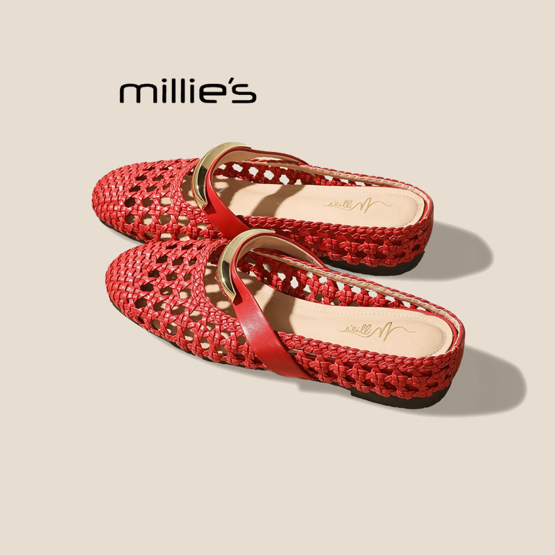 MILLIE'S/妙丽包头拖鞋婚鞋