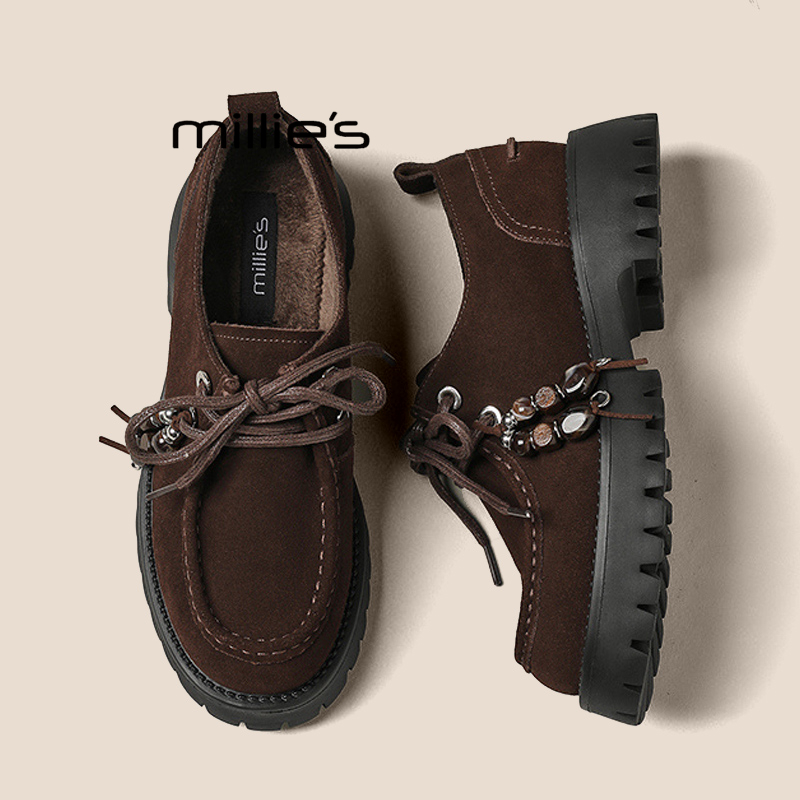 MILLIE'S/妙丽英伦风小皮鞋