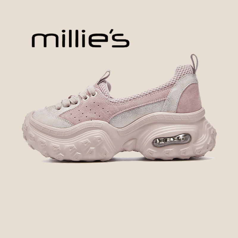 MILLIE'S/妙丽厚底老爹鞋女鞋