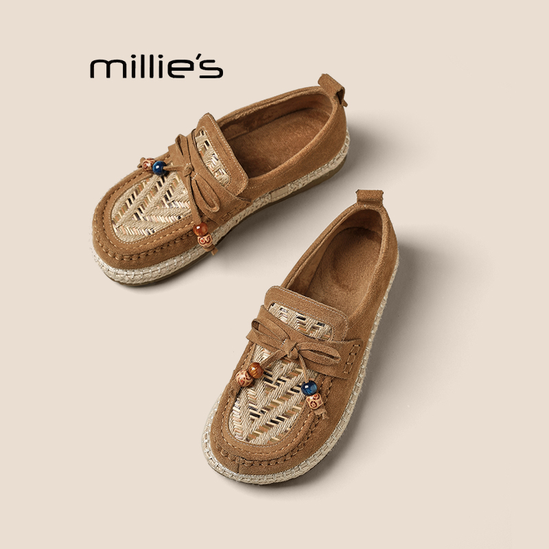 MILLIE'S/妙丽勃肯鞋女巨好看