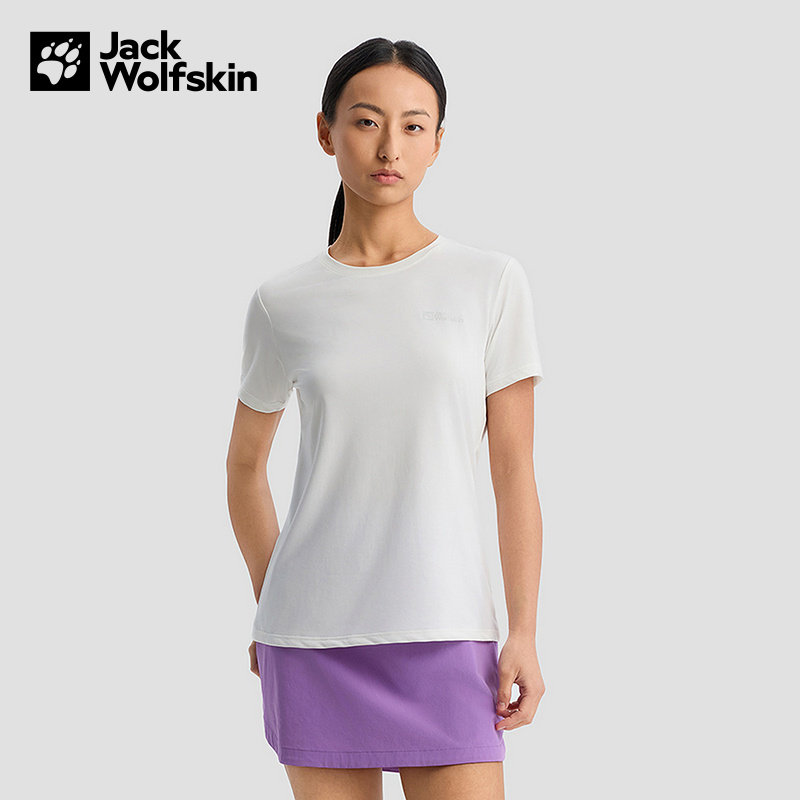 5823101-5488 XL JackWolfskin��צT��Ůʿ���Ļ����˶���ʪ͸����ɶ��� 5823101