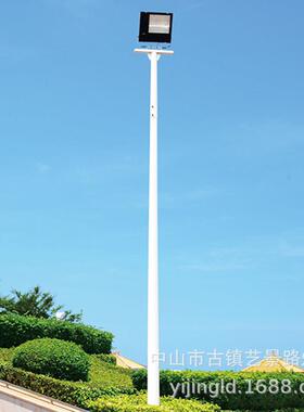 高杆球场灯广场6米8米单头农村篮球场活动场照明灯LED200瓦灯具