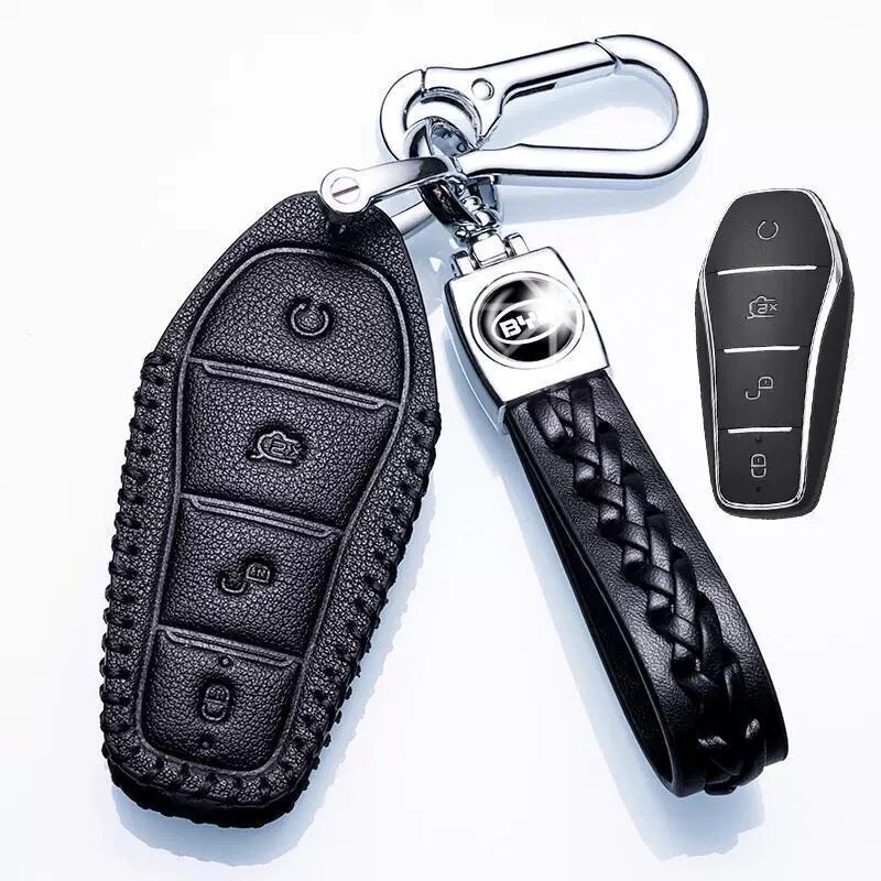 2025款全新比亚迪海鸥钥匙套专用海鸥活力自由飞翔版车真皮包24扣