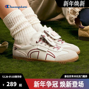 复古休闲时尚 T头德训鞋 情侣 女2025春夏新款 Champion冠军休闲鞋