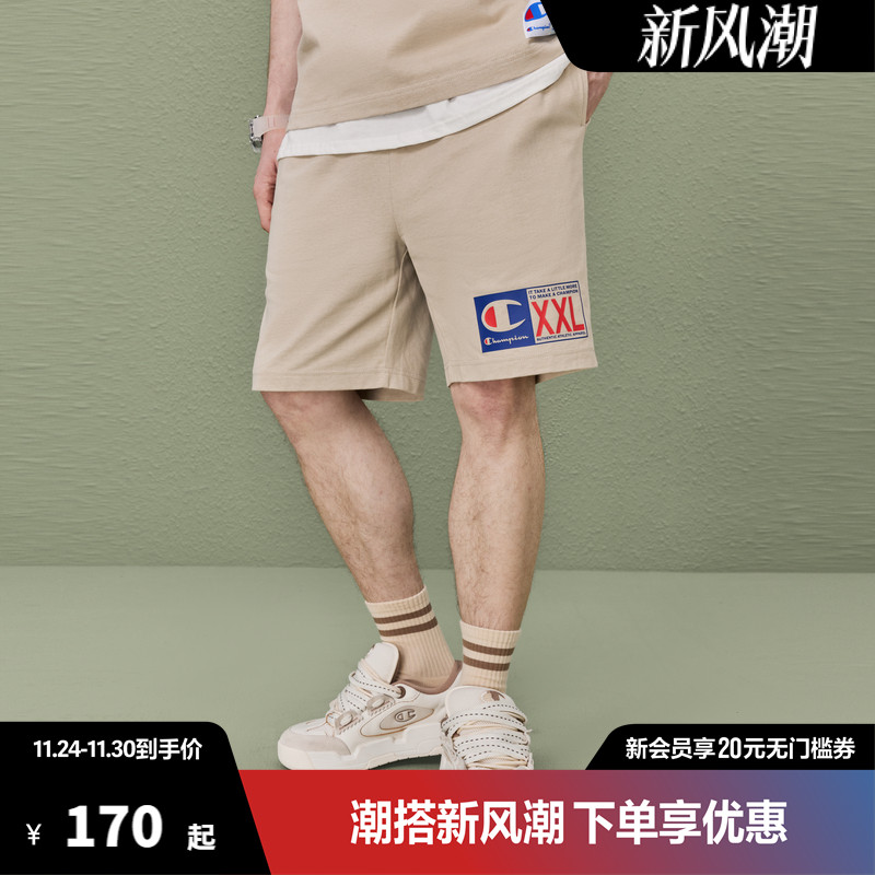 Champion冠军短裤直筒五分裤子