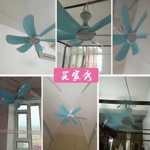 迷你蚊帐电扇 小吊扇床上学生宿舍风扇小型家用静音大风力插电夏季