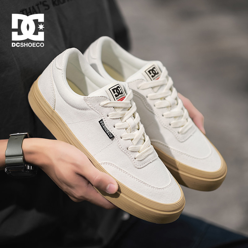 DCSHOES VOID 男士通勤鞋子美式复古帆布鞋百搭男鞋透气休闲板鞋图片