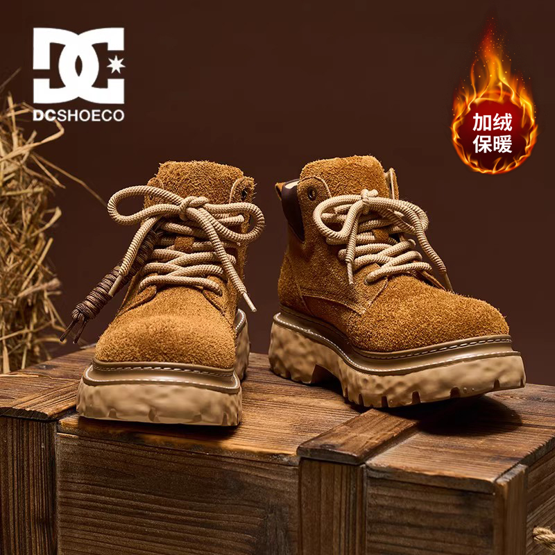 DC SHOES NIMBRO L EDGE25冬季新款加绒马丁靴男款靴子男靴工装靴