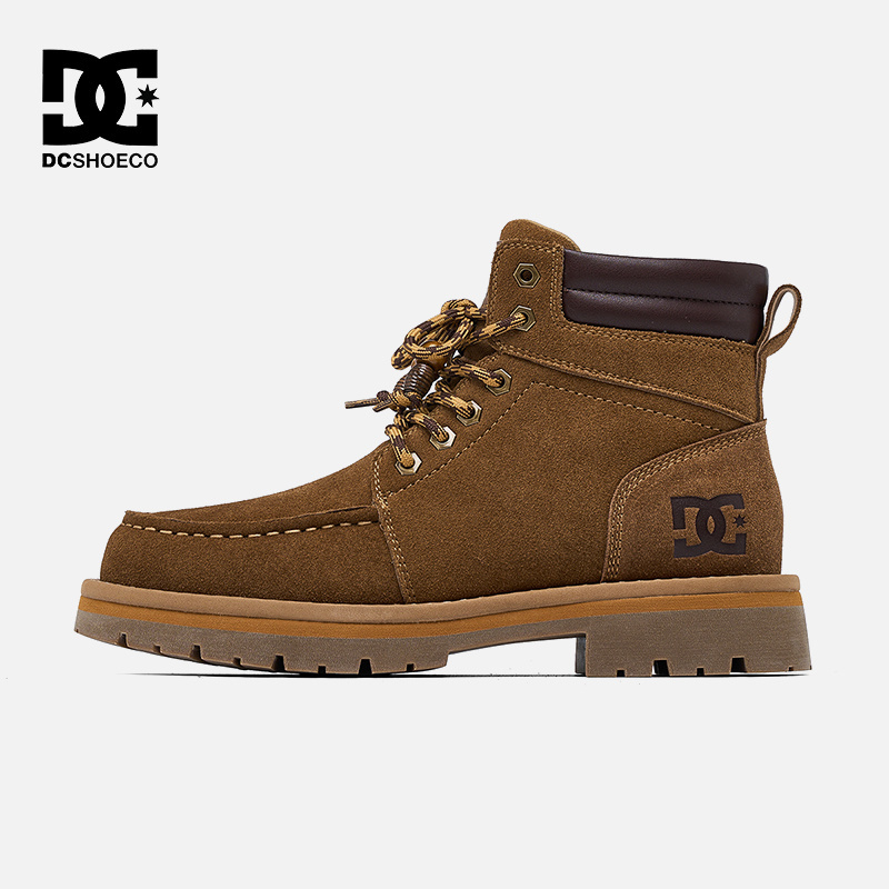 DC SHOESNORDA GRIT 2025秋冬季新款户外耐磨工装英伦风马丁靴男