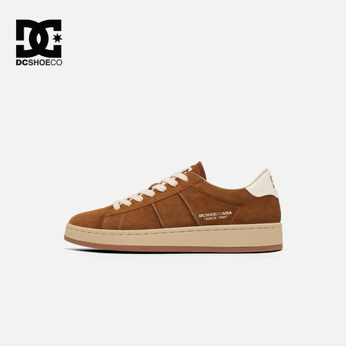 DCSHOES DETROIT LUX 秋季新款老钱风鞋子休闲鞋软皮软底真皮男鞋