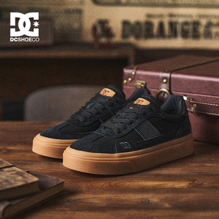 DCSHOES Seattle 2026春季新款厚底德训鞋男款真皮男生鞋子高级感
