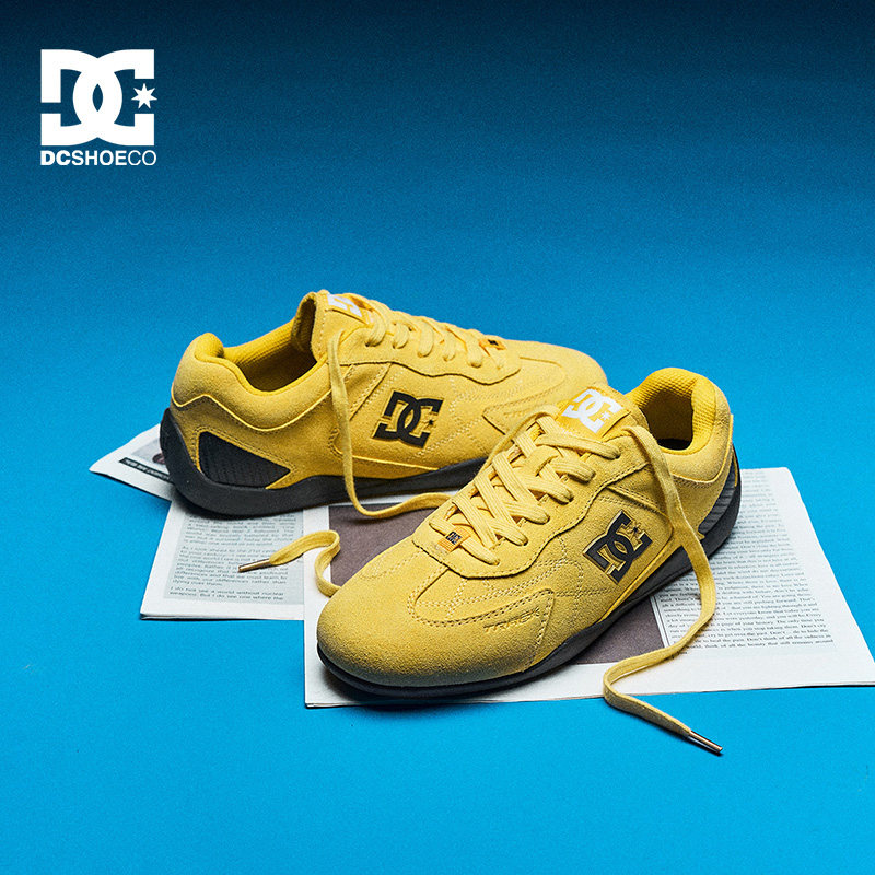 DCSHOES Veloce 2026春季新款真皮德训鞋子男鞋美式潮牌赛车鞋男,流行男鞋,德训鞋,淘宝优惠券,粉丝福利购,淘宝优惠卷