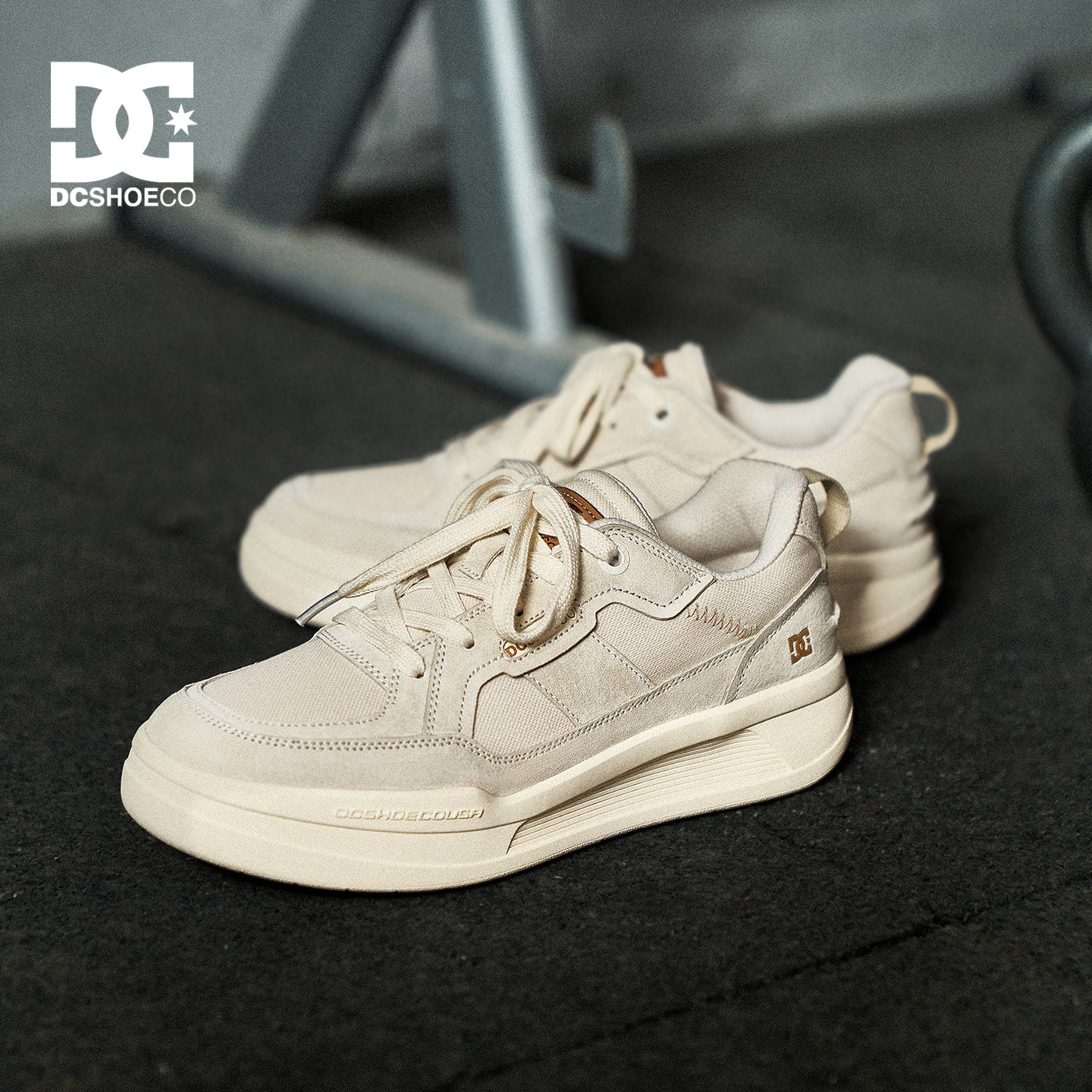 DCSHOES KAGA 2026秋季新款厚底男鞋时尚百搭休闲鞋透气男士板鞋