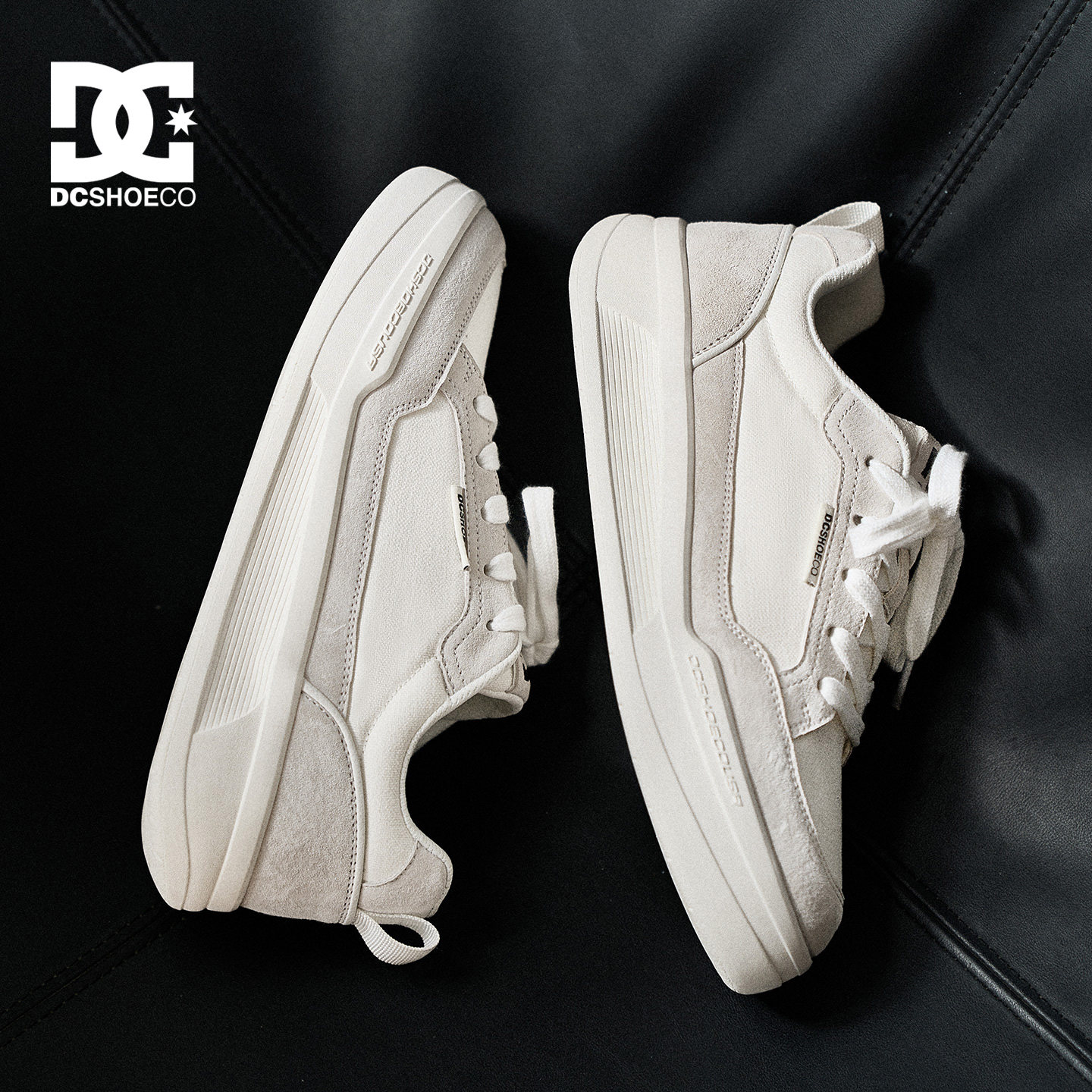 DCSHOES KINETIC 2026秋季新款厚底男鞋简约百搭板鞋透气休闲鞋男图片