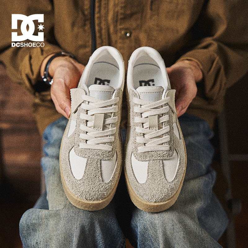 DCSHOES Vancouver 秋季新款牛长绒复古休闲鞋子男鞋真皮厚底板鞋图片