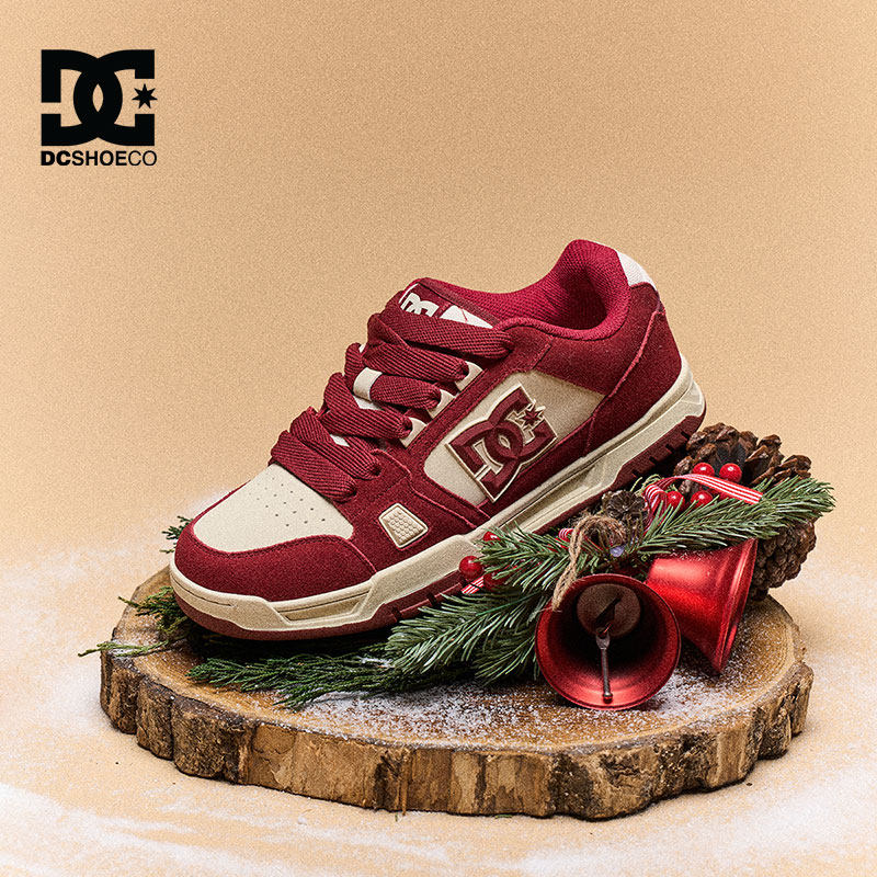 DC SHOES ASTRA PRO2025秋季新款复古红色滑板鞋男士休闲鞋男鞋