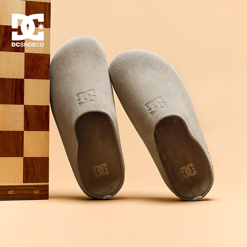 DC SHOES CORK CAS 2025冬季新款包头半拖软底拖鞋男士勃肯鞋男款