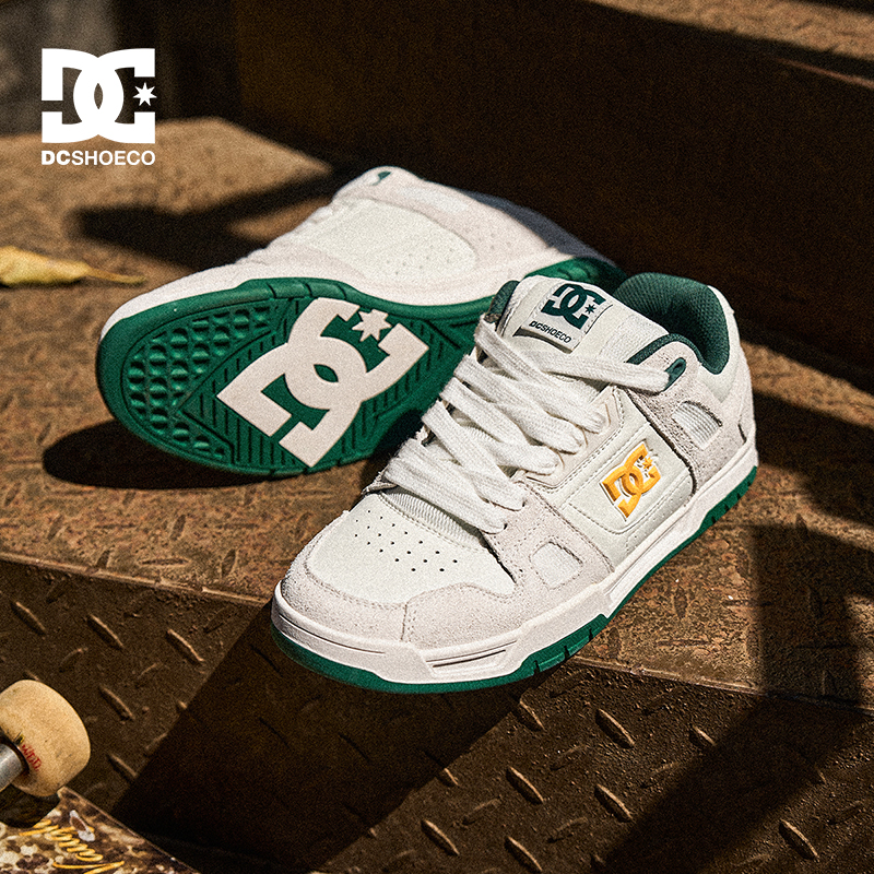 DC SHOES STAG PRO 2025冬季新款美式滑板鞋透气耐磨休闲鞋男款