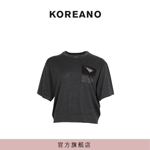【KOREANO】春秋优雅显白百搭气质毛衫26R1-HY9108(BUN)G