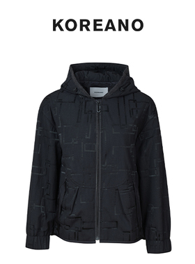 【KOREANO】冬季连帽款小A版型棉服   MS7284(UN)