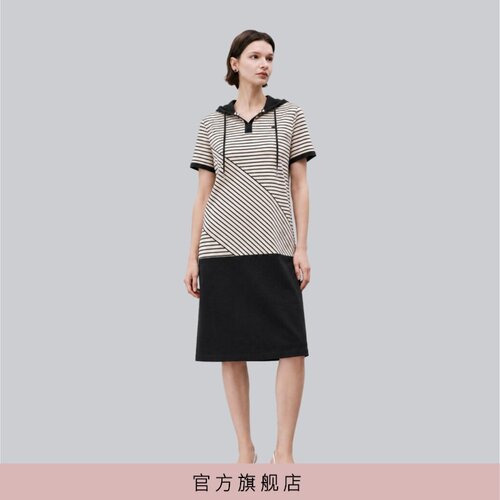 官旗专属柯利亚诺冰丝连衣裙