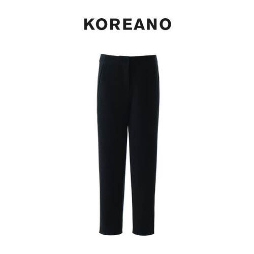 【KOREANO】冬季炭黑色小萝卜裤  KT5698(JUN)