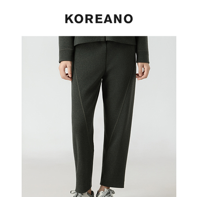 【KOREANO】春秋 休闲宽松卫裤【A】 KT6009(AUN)