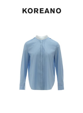 【KOREANO】春秋晴山蓝经典H型衬衫   CW6352(JUN)