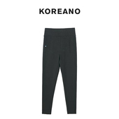 专柜同款 黑色细绒弹力紧身裤 KT3965 柯利亚诺冬季