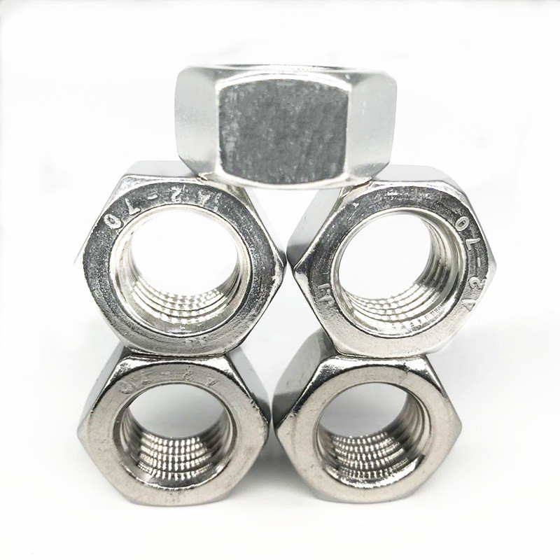 苏固热销304不锈钢螺母316L六角螺帽2205螺丝帽310S 2507 321