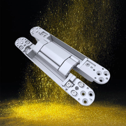 三维可调合页 十字铰链 隐藏式 防盗门暗铰链 隐形合页 180度铰链