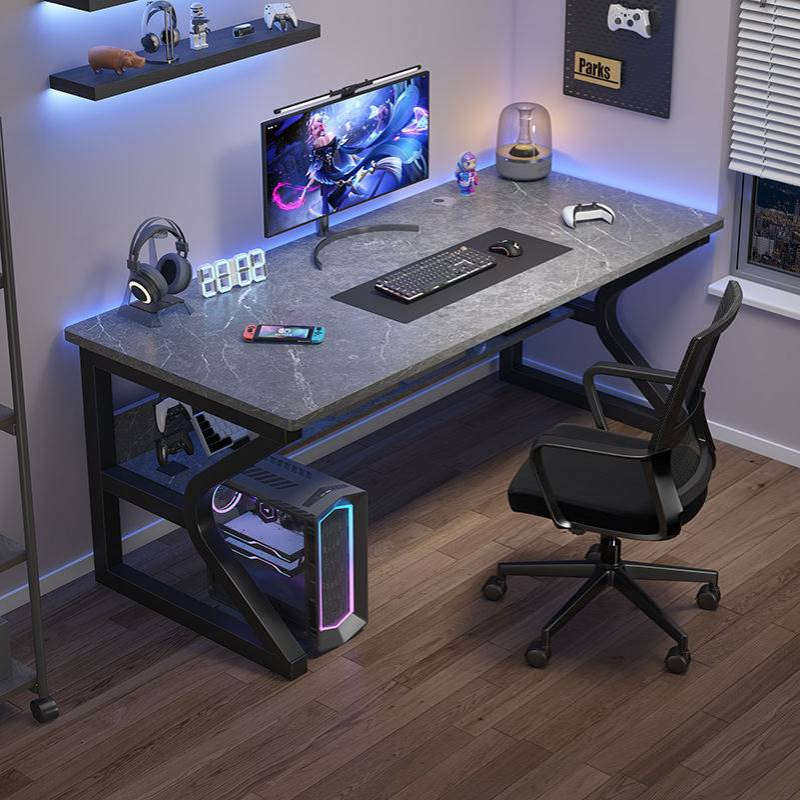 电脑桌台式桌学生书桌家用卧室学习桌办公桌椅工作台简易电竞桌子