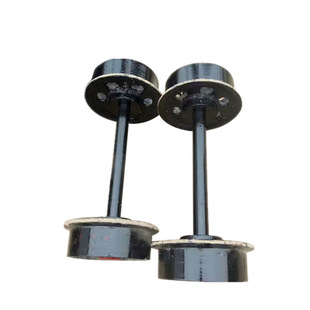 直径300mm矿车轮对 耐磨耐用 规矩600铸钢轮对