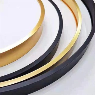 优选圆形铝合金外框画框异性钻石画框十字绣相框油画框装饰外框挂