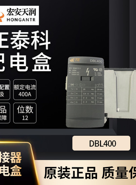TE泰科DBL配电盒 型号DBL400 电路配置单极1SNL340010R0000 快速
