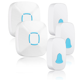 博颖A507三拖二批发厂家直销遥控防水智能无线数码 家用门铃 门铃