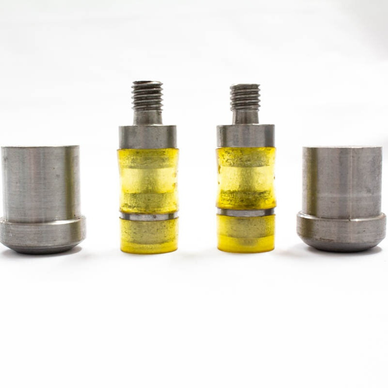 磨具电机模手压机绿色 钢铁材质两四件套 配四合扣气眼纽扣模具