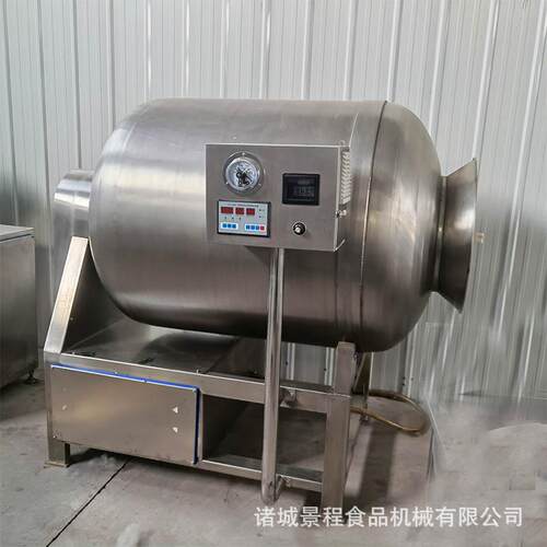 600L鸭胸肉腌肉制设备 MNX小滚型鱼牛肉腌制机 牛型肉真空揉机