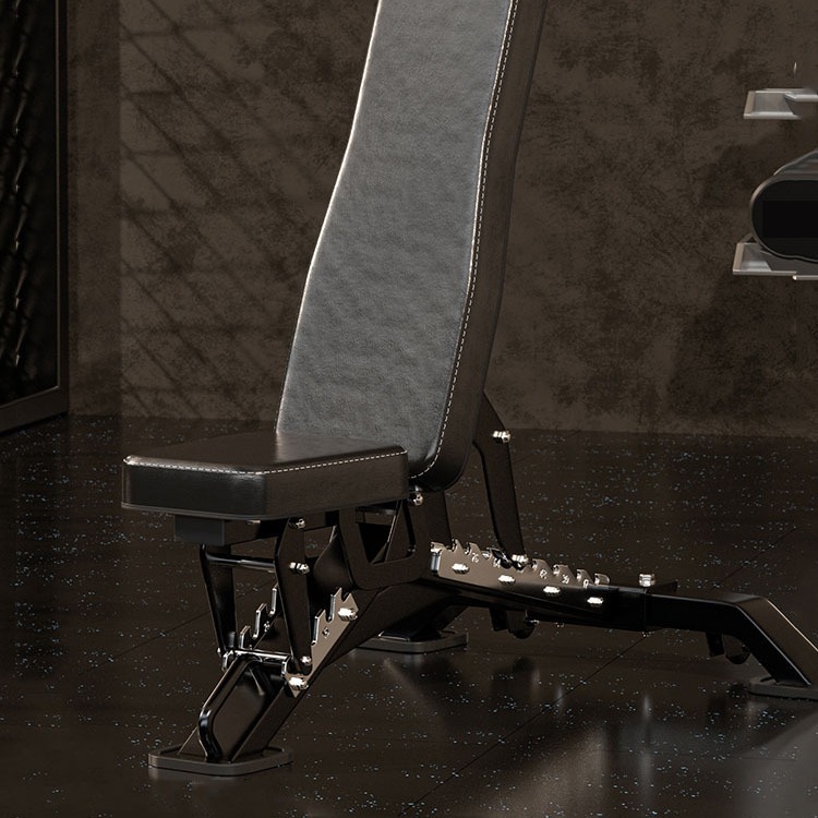 哑铃凳家用仰卧起坐健身房卧推凳腰腹运动健身器材多功能可调节式