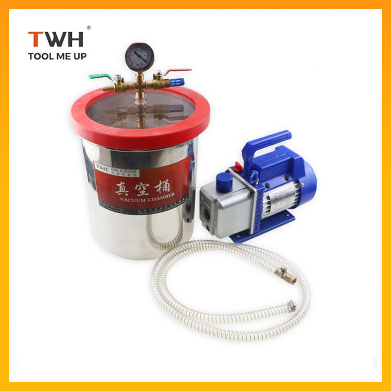 红宝石小型真空泵配套真空桶AB胶脱泡不绣钢桶304/制冷真空泵工具,模玩/动漫/周边/娃圈三坑/桌游,文化/体育周边,淘宝优惠券,粉丝福利购,淘宝优惠卷